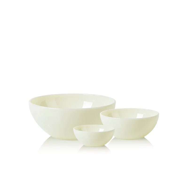 Milk Glass Bowl | Vanilla