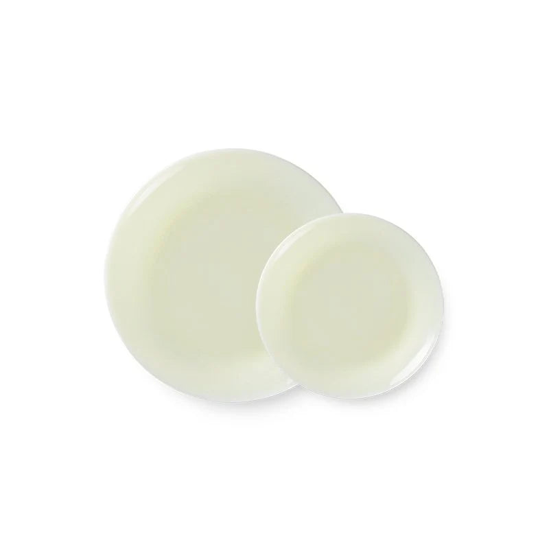 Milk Glass Plate | Vanilla