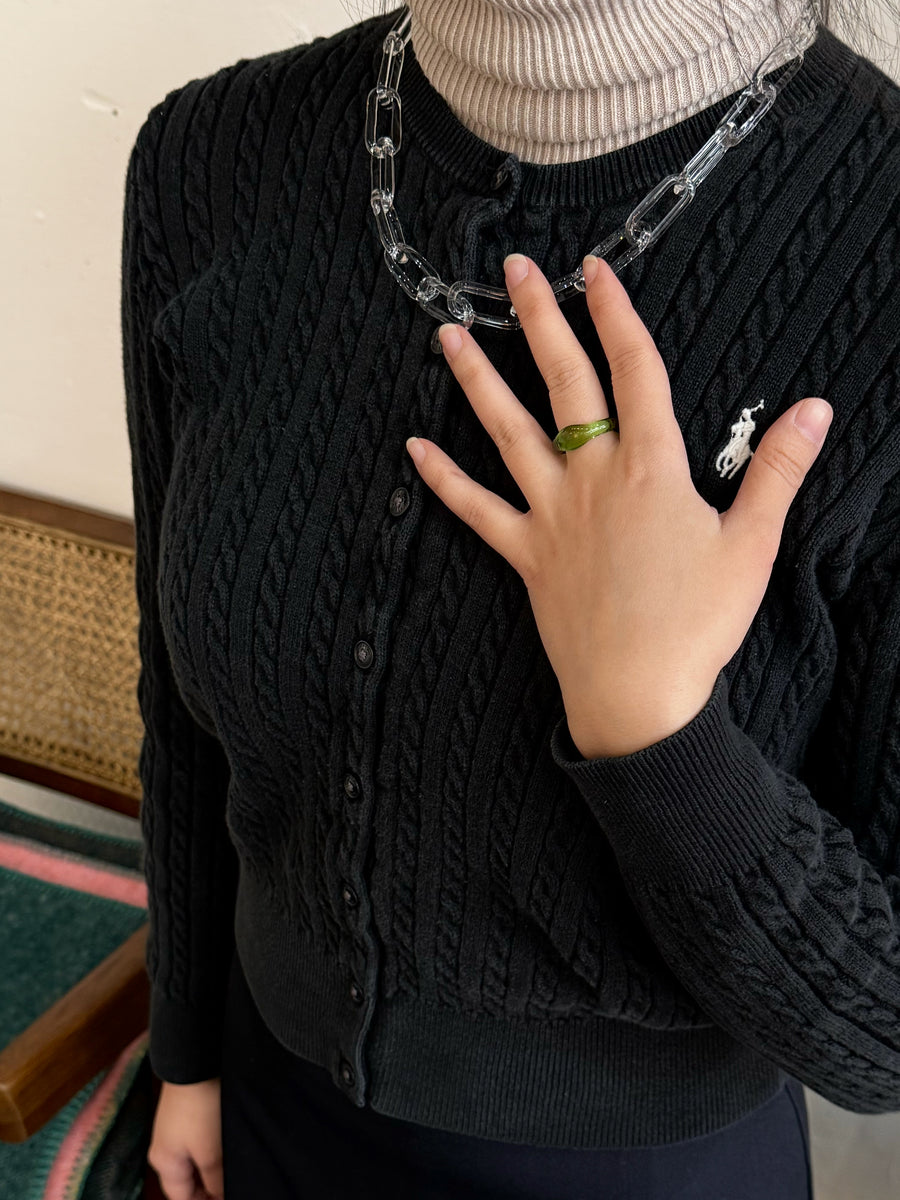 Glass Chain Necklace