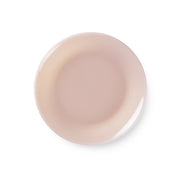 Milk Glass Plate | Peach